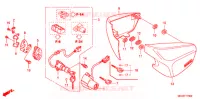 COUVERCLES LATERAUX pour Honda SHADOW VT 750 Hamamatsu factory de 2008