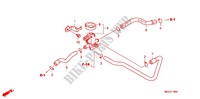 SYSTÈME DE RECYCLAGE DES GAZ pour Honda SHADOW VT 750 Kumamoto factory de 2008