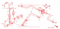 COMMANDE INJECTION D'AIR SOUPAPE pour Honda SHADOW VT 750 AERO ABS de 2007