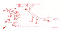 GUIDON   TE DE FOURCHE pour Honda SHADOW VT 750 AERO ABS de 2007