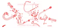 LEVIER DE GUIDON   CABLE   COMMODO pour Honda CBR 1000 RR FIREBLADE de 2009