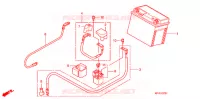 BATTERIE  pour Honda CBR 125 de 2009