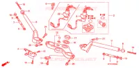 GUIDON   TE DE FOURCHE pour Honda CBR 125 de 2009