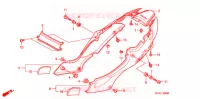 COUVERCLES LATERAUX pour Honda CBR 125 de 2009