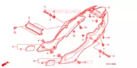 COUVERCLES LATERAUX pour Honda CBR 125 de 2009