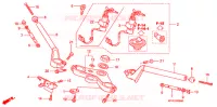 GUIDON   TE DE FOURCHE pour Honda CBR 125 de 2009