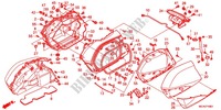 SACOCHE (GL1800C/D/E/F/G) pour Honda GL 1800 GOLD WING ABS NAVI AIRBAG de 2014