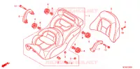 SELLE pour Honda GL 1800 GOLD WING ABS de 2014