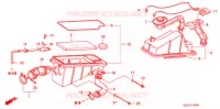 FILTRE A AIR pour Honda 50 GYRO X STANDARD de 2000