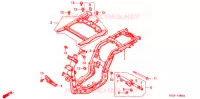 CADRE pour Honda 50 GYRO X STANDARD de 2005