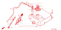 RESERVOIR D'HUILE pour Honda 50 GYRO X STANDARD de 2005