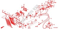 RADIATEUR pour Honda VT 1300 C FURY ABS de 2011