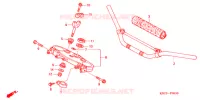 GUIDON   TE DE FOURCHE pour Honda CRF 250 X de 2006