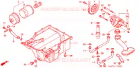 FILTRE A HUILE   CARTER INFERIEUR   POMPE A HUILE pour Honda CBR 1100 SUPER BLACKBIRD de 2006