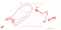 SELLE pour Honda CBR 1100 SUPER BLACKBIRD de 2006