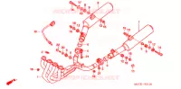 SILENCIEUX D'ECHAPPEMENT pour Honda CBR 1100 SUPER BLACKBIRD de 2006