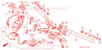 GUIDON   TE DE FOURCHE pour Honda CBR 1100 SUPER BLACKBIRD de 2007