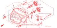 PHARE pour Honda CBR 1100 SUPER BLACKBIRD de 2007