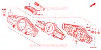 COMPTEUR pour Honda CBF 1000 F ABS de 2010
