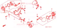 CLIGNOTANT pour Honda SHADOW VT 750 de 2001