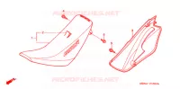 SELLE   COUVERCLE LATERAL DROIT pour Honda XR 650 de 2005