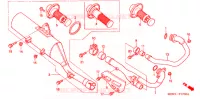 SILENCIEUX D'ECHAPPEMENT pour Honda XR 650 de 2005