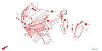 CARENAGE AVANT pour Honda WAVE 110 de 2011