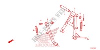 BEQUILLE pour Honda CBF 125 de 2012