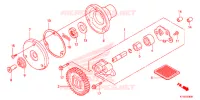 POMPE A HUILE pour Honda CBF 125 de 2012