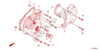 CARTER MOTEUR GAUCHE pour Honda CBF 125 de 2012