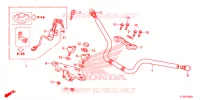 GUIDON   TE DE FOURCHE pour Honda CBF 125 de 2012
