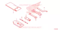 OUTIL pour Honda CBF 125 de 2012