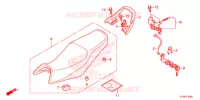 SELLE pour Honda CBF 125 de 2012