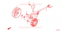 ALTERNATEUR pour Honda CBF 125 de 2012