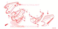 COUVERCLES LATERAUX pour Honda CBF 125 de 2012