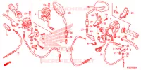 LEVIER DE GUIDON   CABLE   COMMODO pour Honda CBF 125 de 2012