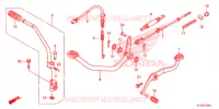 PEDALE   KICK pour Honda CBF 125 de 2012