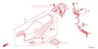 SELLE pour Honda CBF 125 de 2012