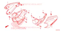 COUVERCLES LATERAUX pour Honda CBF 125 de 2012
