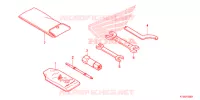 OUTIL pour Honda CBF 125 de 2012
