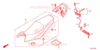 SELLE pour Honda CBF 125 de 2012
