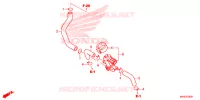 VALVE DE COMMANDE D'INJECTION D'AIR pour Honda CBR 1000 ABS WHITE de 2016
