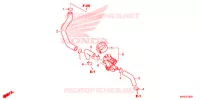 VALVE DE COMMANDE D'INJECTION D'AIR pour Honda CBR 1000 SP ABS REPSOL de 2016