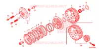 EMBRAYAGE pour Honda CBR 250 R ABS de 2016
