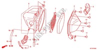 FILTRE A AIR (1) pour Honda ACE 125 X SPOKED WHEELS 2DK de 2015