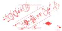 POMPE A HUILE pour Honda ACE 125 MOULDED WHEELS 3KE de 2016