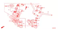 GUIDON   TE DE FOURCHE pour Honda CB1 125 de 2014