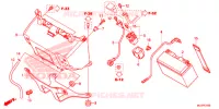 BATTERIE pour Honda NC 750 POLICE de 2016