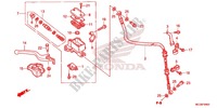 MAITRE CYLINDRE DE FREIN AVANT pour Honda NX4 FALCON 400 Fi de 2013