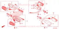 CLIGNOTANT pour Honda NX4 FALCON 400 Fi de 2014